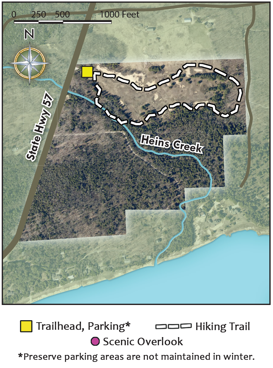 Heins Creek Nature Preserve Door County Land Trust