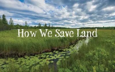 how we save land