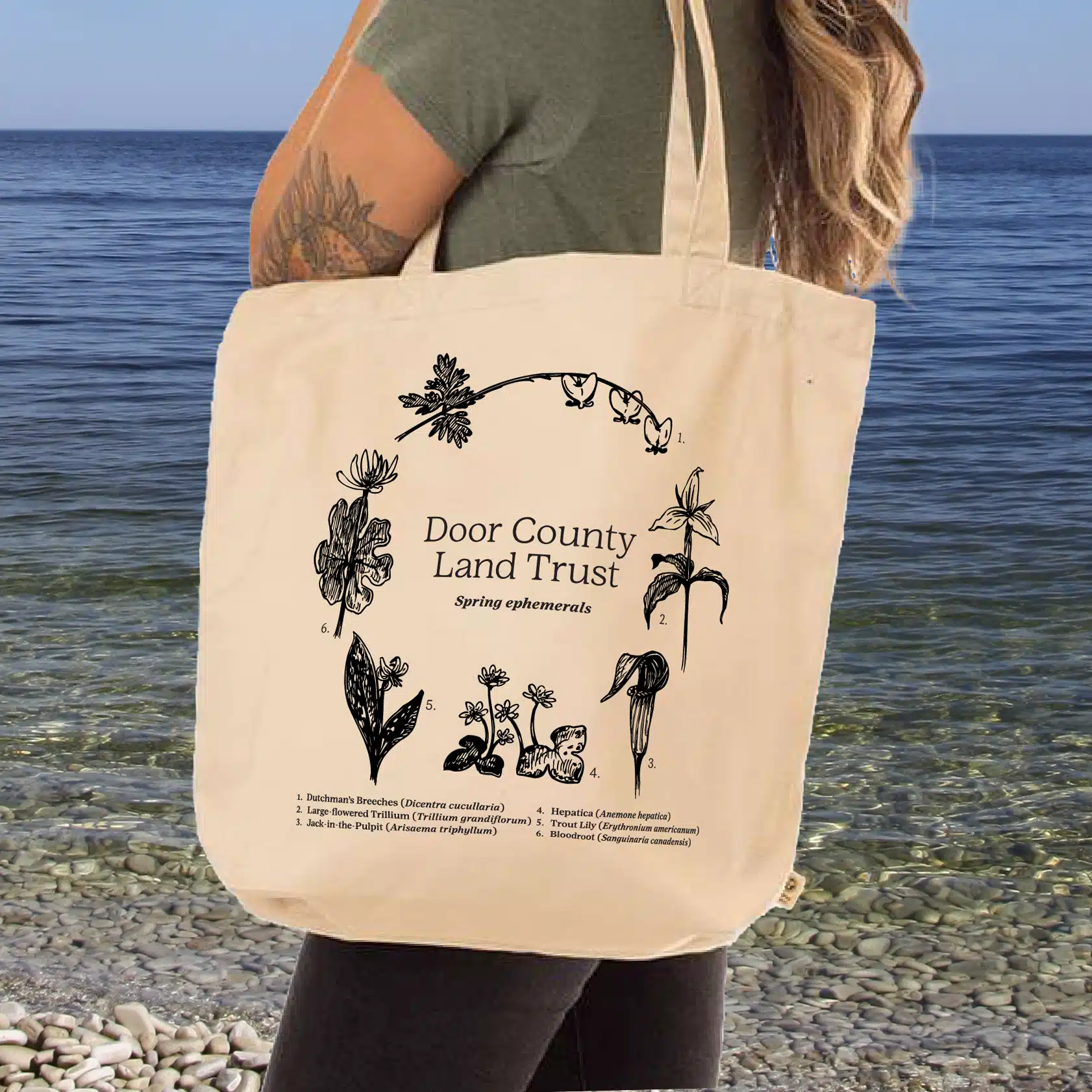 Ecoconscious everyday tote mockup square